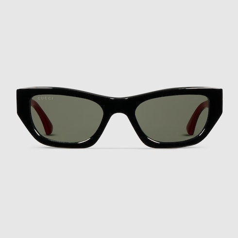 Cat-eye sunglasses - black