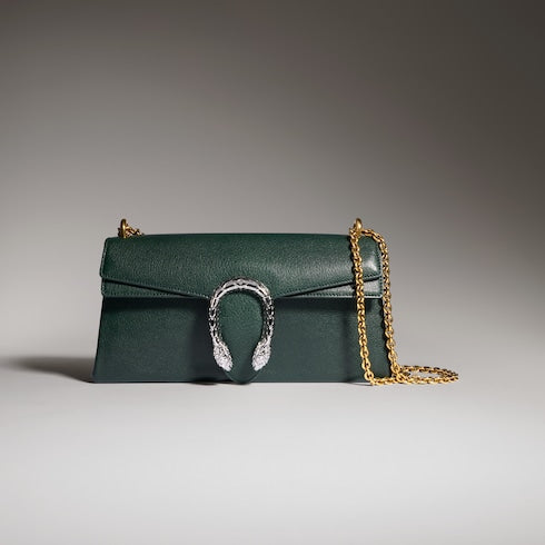 Dionysus medium shoulder bag - green leather
