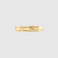 Gucci Link to Love 18k studded ring - 18k yellow gold