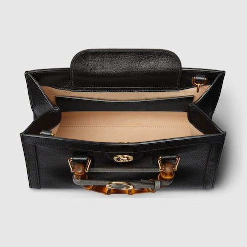 Gucci Diana medium tote bag - black leather