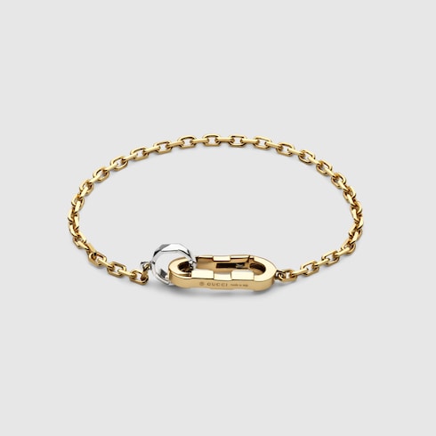 Gucci Link to Love 18k chain bracelet - 18k yellow gold