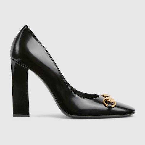 Women's Signora pump - black leather