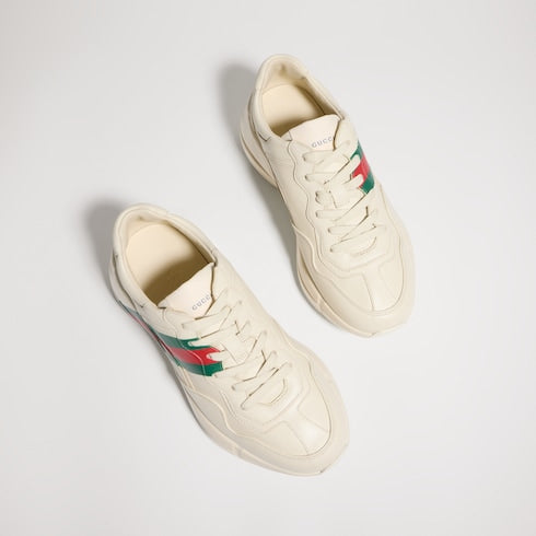 Women's Rhyton sneaker - ivory leather