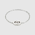Gucci Interlocking charm bracelet - 925 sterling silver