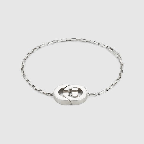 Gucci Interlocking charm bracelet - 925 sterling silver