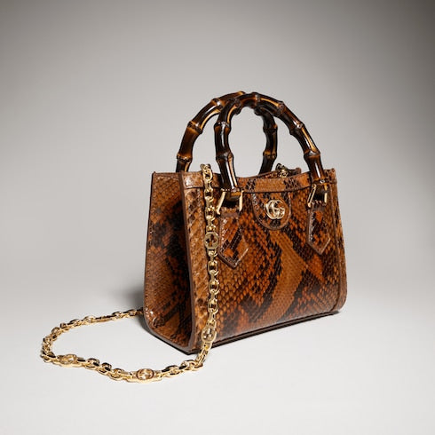 small tote bag - Gucci Diana python
