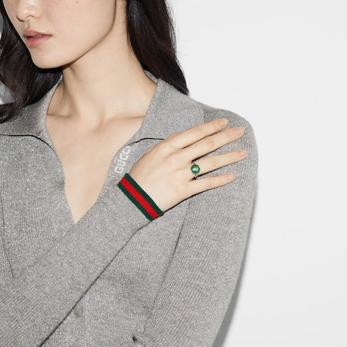 Gucci Interlocking 18k ring - 18k rose gold