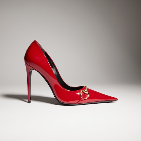 Women's Donna pump - red patent leather