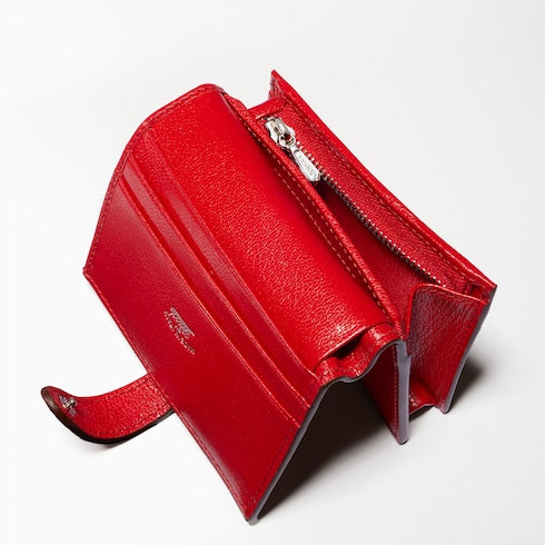 Gucci Jackie medium wallet - red leather