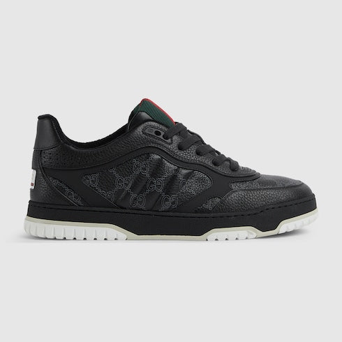 Men's Gucci Re-Web sneaker - black GG leather