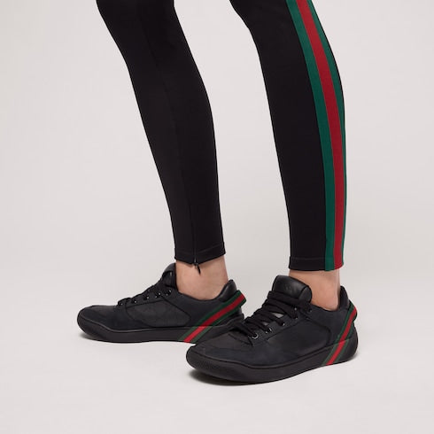 Women's Screener sneaker - black GG leather