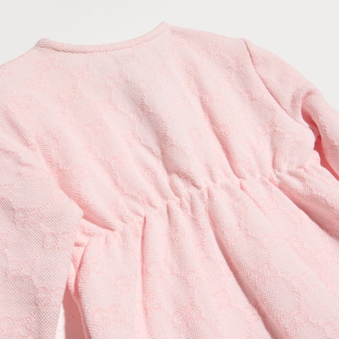 Baby GG cotton piquet gift set - light pink