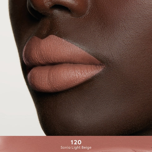 120 Sonia Light Beige, Rouge à Lèvres Mat Lipstick - 120 Sonia Light Beige