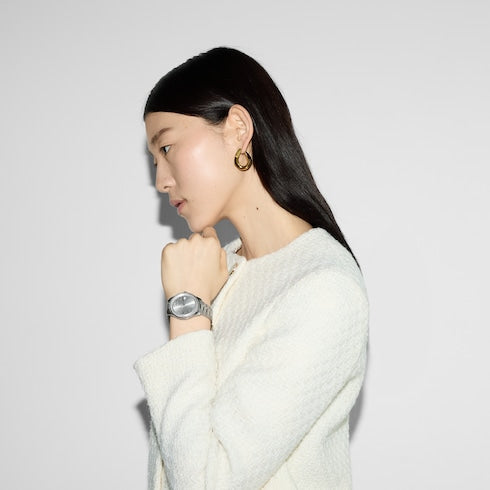 G-Timeless watch, 38mm - steel