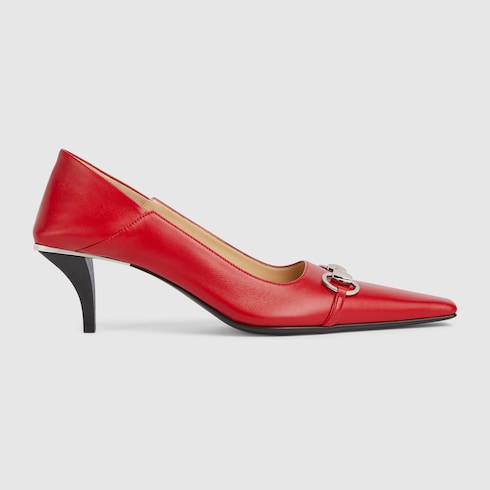 Women's Vittoria pump - red leather