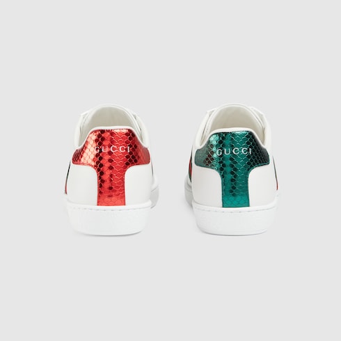 White Women's Ace Embroidered Trainers - White