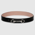 Gucci Horsebit 1955 belt - black leather