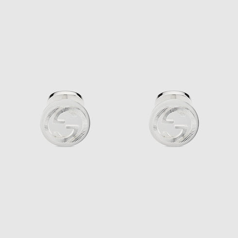 Gucci Interlocking cufflinks - 925 sterling silver