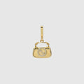 Gucci Blondie charm with crystals - gold-toned brass