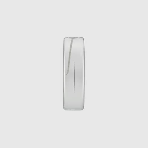 Diagonal Interlocking G ring - 925 sterling silver