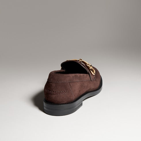 Women's Boulevard loafer - dark brown suede