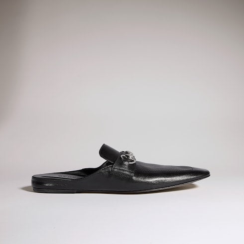 Women's Ragazzo mule - black leather