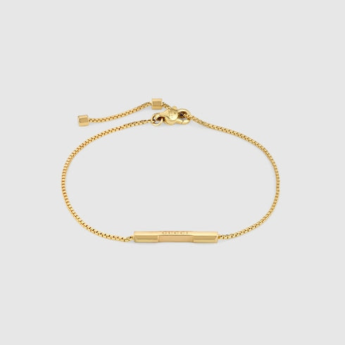 Gucci Link to Love 18k bracelet - 18k yellow gold
