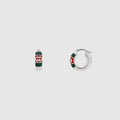 Earrings with Web detail - 925 sterling silver