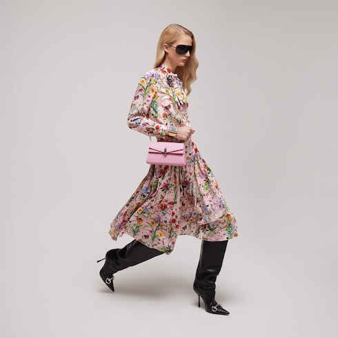 Dionysus small shoulder bag - light pink leather