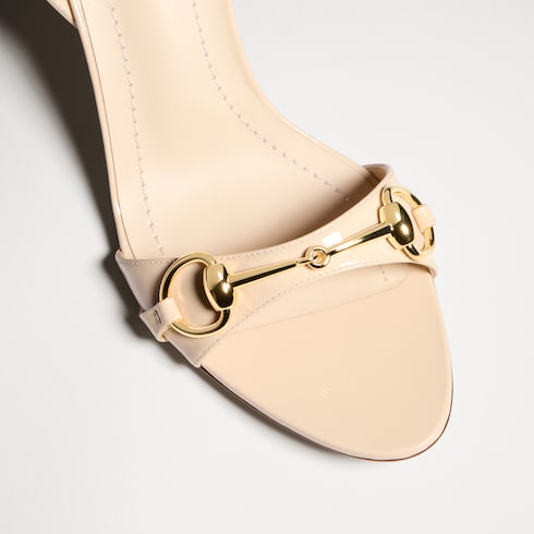 Women's Donna wedge sandal - ivory patent leather