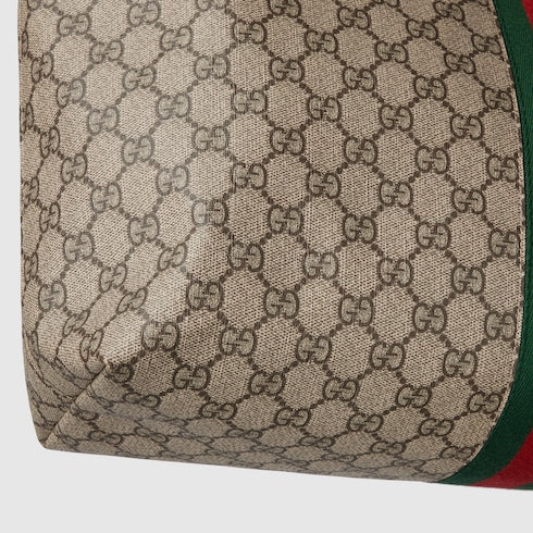 Ophidia GG Medium Tote - Beige & Ebony