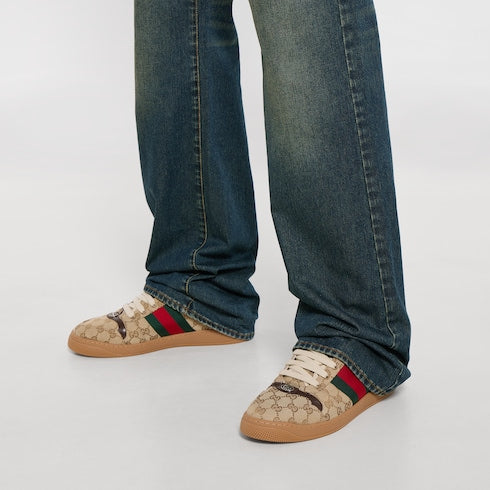 Men's Screener sneaker - sand GG canvas