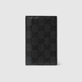Gucci Essence Classic card case - black GG canvas