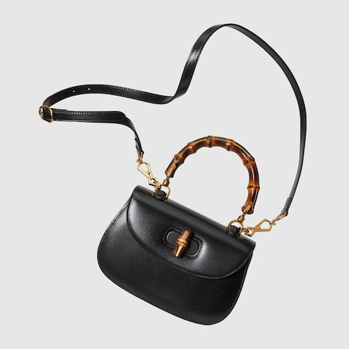 Gucci Bamboo 1947 small bag - black leather