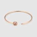 Gucci Interlocking 18k bangle bracelet - 18k rose gold