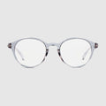 Round optical frame - grey acetate