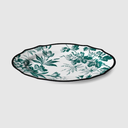 Green Herbarium Hors D'oeuvre Plate - Green