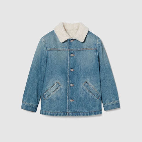 Children's denim jacket - blue