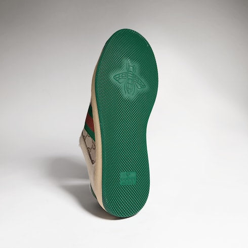 Butter Leather Women's Green Heel Screener Sneaker - Butter Leather