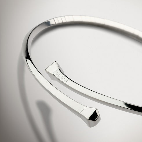 Chiodo flexible choker necklace - 925 sterling silver