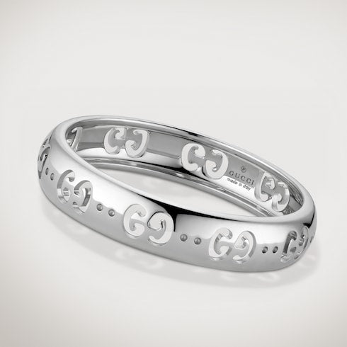 Icon 18k GG ring - 18k white gold