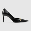 Women's Donna pump - black leather