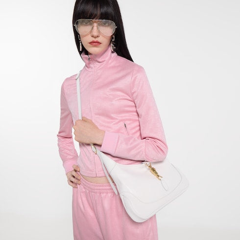Gucci Jackie 1961 medium shoulder bag - white leather