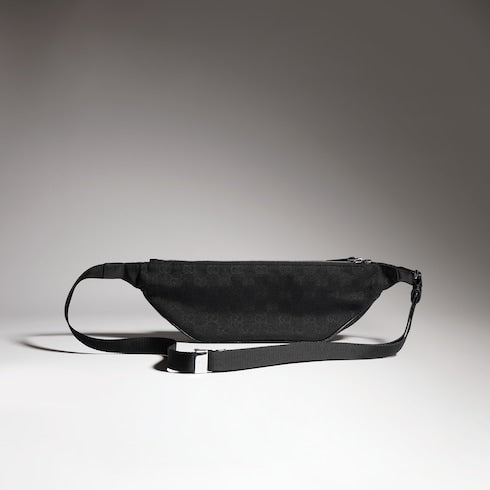 Flatpack small belt bag - black GG canvas