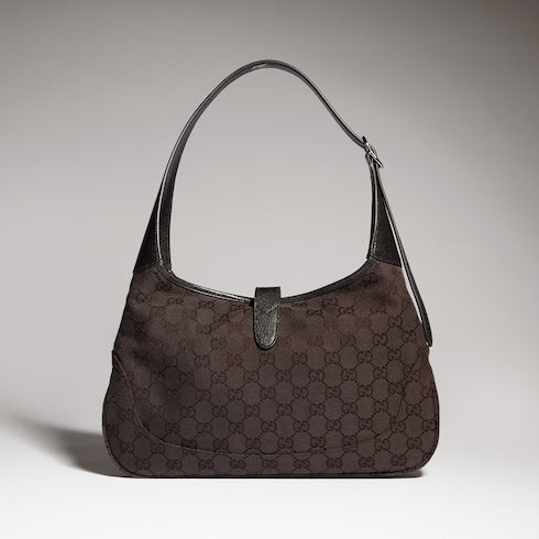 Gucci Jackie 1961 medium shoulder bag - brown GG canvas