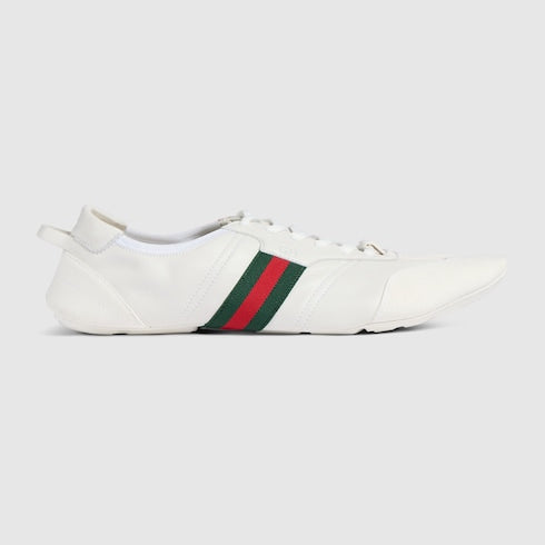 Men's Flex sneaker - white suede and leather