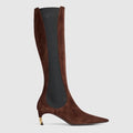 Women's Castello boot - brown leather