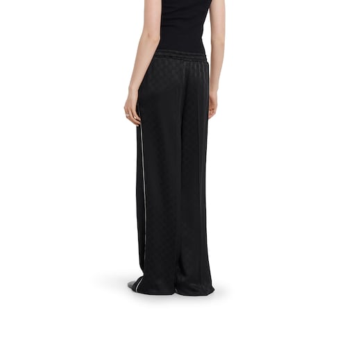GG jacquard pant - black