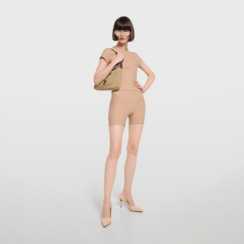 Women's Bombshell pump - beige leather