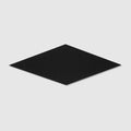 Interlocking G chain silk diamond scarf - black